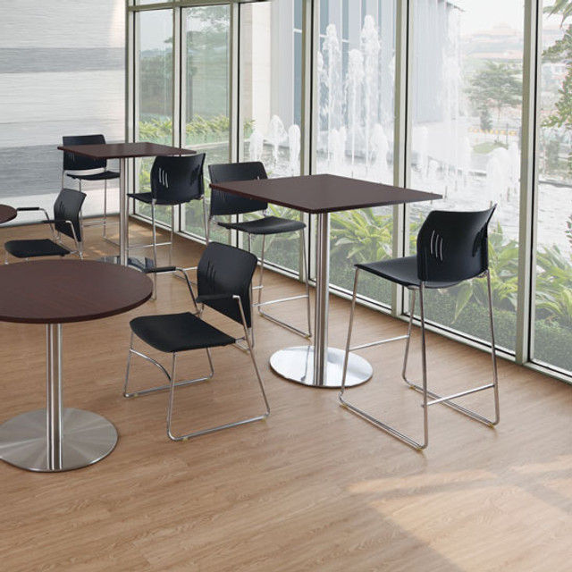 Thumbnail: Break Room Seating with Stackable Side Chair