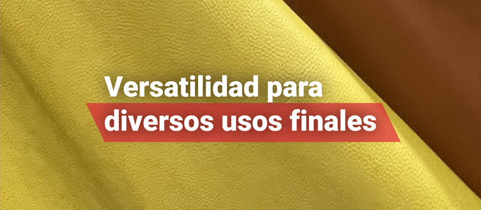 Versatilidad para diversos usos finales