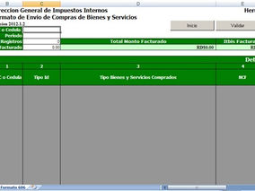 Aprende a preparar y enviar los formatos 606 al 609 sobre Comprobantes Fiscales.