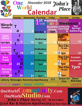One World Calendar 11_2018 w_One World