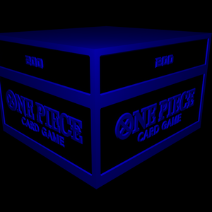 card box, bulk card storage, one piece