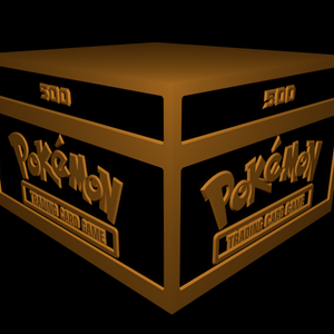 card box, bulk card storage, pokemon