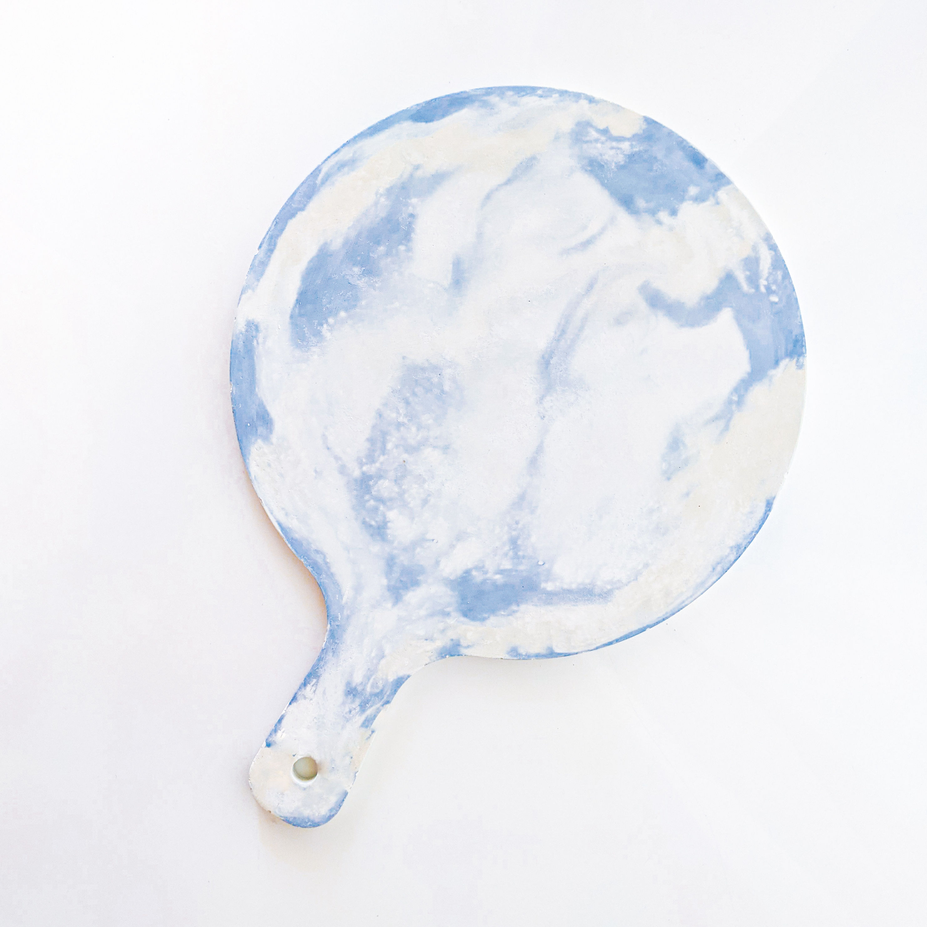 Blue Marble Serving Platter