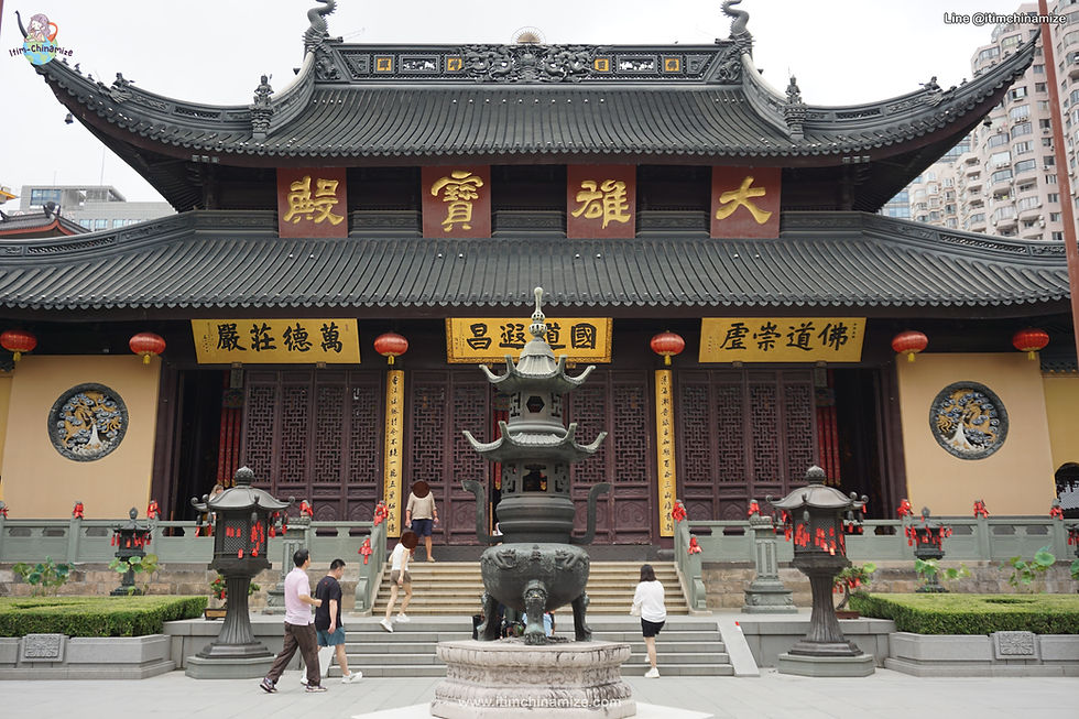 🏛️ วัดพระหยกขาว วัดสงบกลางเมืองเซี่ยงไฮ้