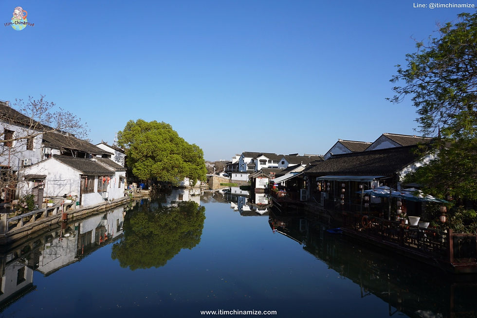 🏞️ ถงหลี่ เมืองโบราณกลางสายน้ำ 
