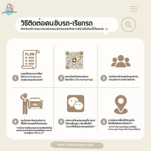 วิธีการติดต่อคนขับรถชาวจีน