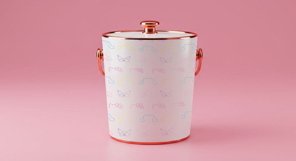 Ice Bucket Mockup
