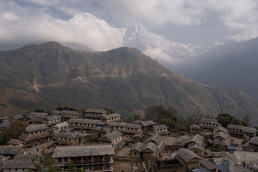 Ghandrunk Annapurna blog
