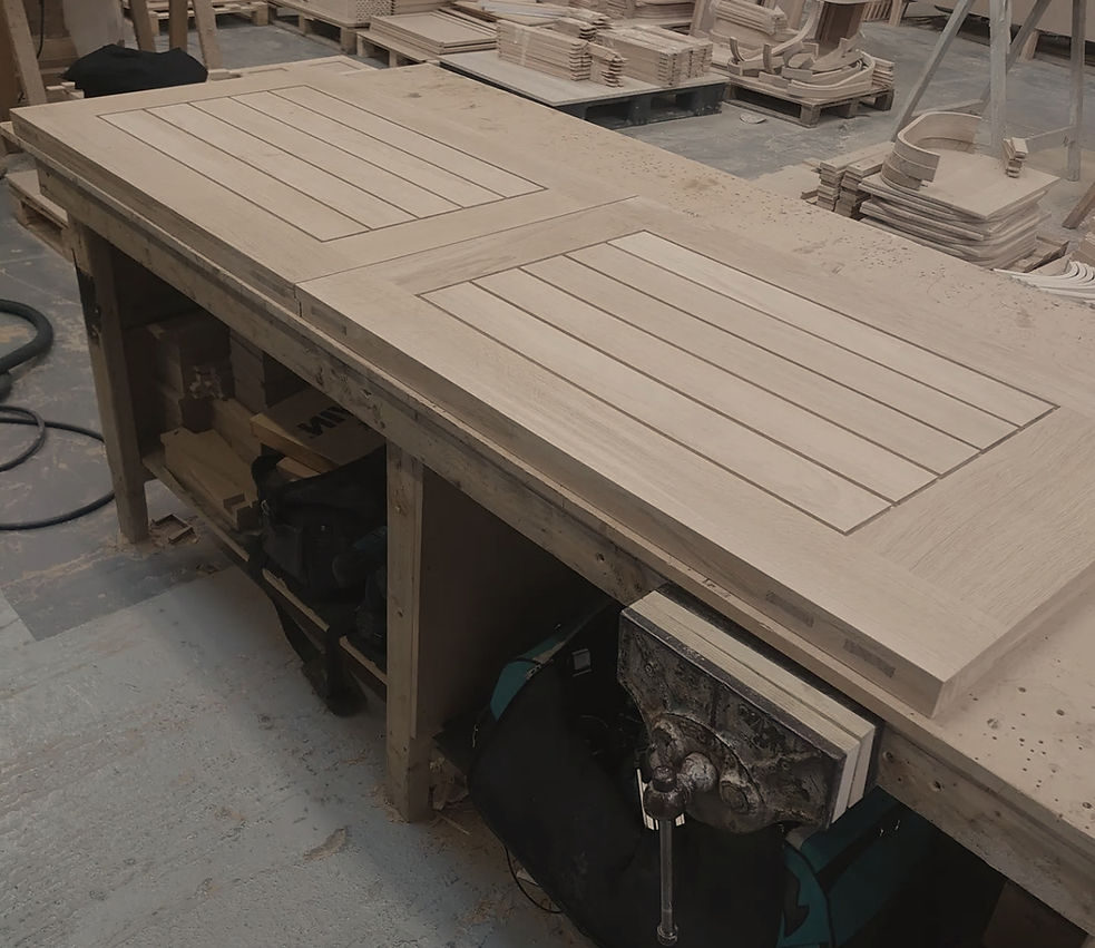 woodwork carpentry at a workshop