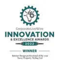 Corporate LiveWire Innovation and Excellence Awards 2022 winner badge