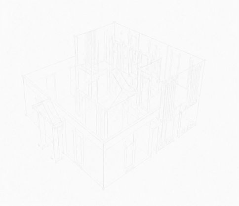 A detailed architectural blueprint