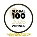 Global 100 2026 winner badge logo
