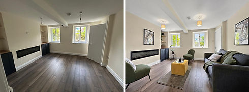 before and after home staging