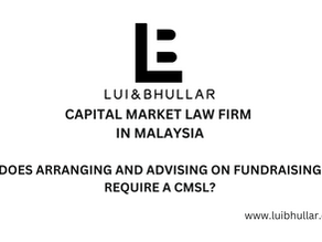 Securities law firm Malaysia advising on enforceability of agreements without a CMSL license