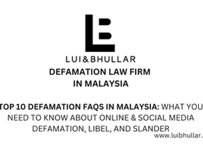 defamation lawyer in KL advising a client on social media defamation and online reputation recovery. Defamation law firm advising businesses on Business Defamation claims in Malaysia.