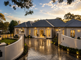 Parkwood, an exquisite estate in Templestowe, boasts breathtaking views of Westerfolds Park. Inspired by French and Georgian architecture, the dwelling has been designed to feel like entering a Park Avenue home but on a grand scale, full of elegance and sophistication. With its intricate mouldings, wall paneling, coffered ceilings and Herringbone Oak Parquetry floors, it is easy to believe that you have stepped back in time.
