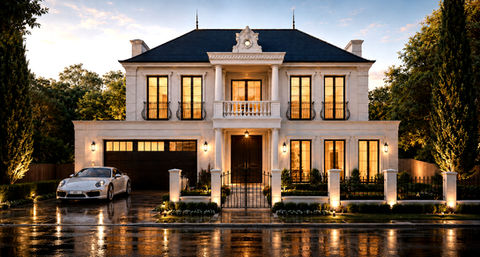 The French Provincial House in Melbourne