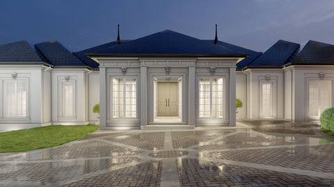 Architects in Templestowe. Parkwood House in Templestowe. Neo Classical Design by Architeria Architects
