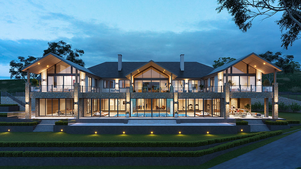 Modern Farm Style Mansion
