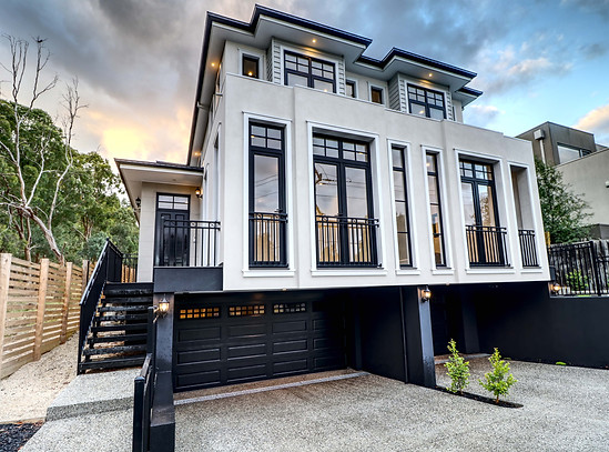 Townhouses architecture in melbourne