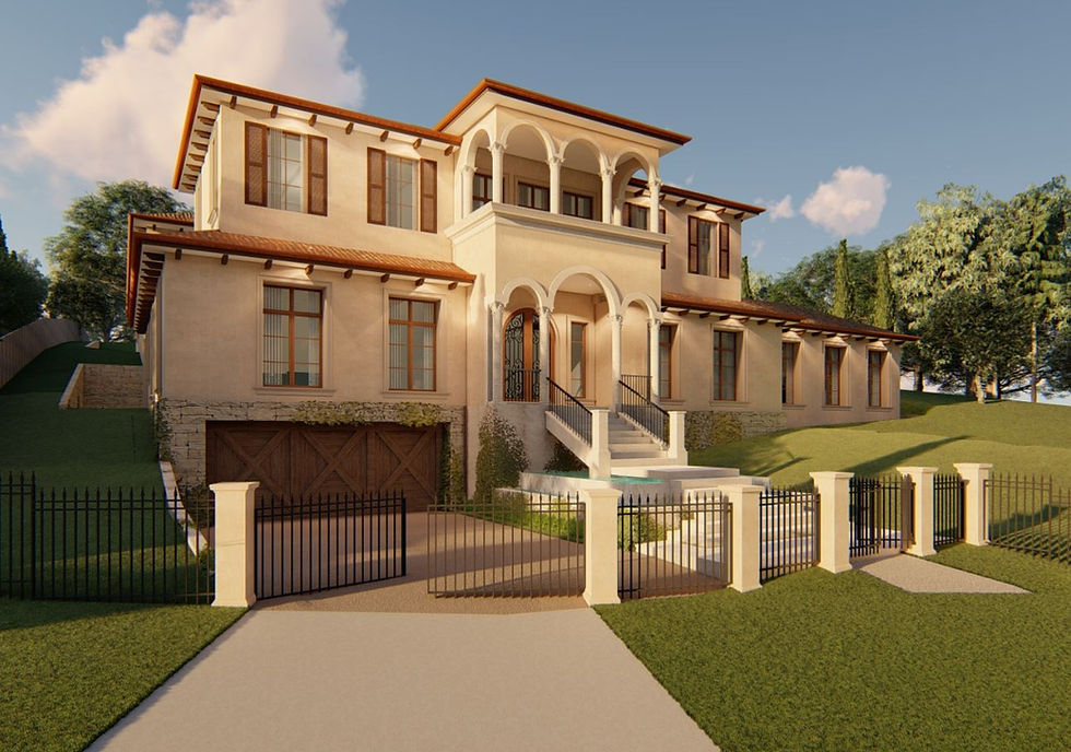 Hidden Valley Mansion - Tuscan Style