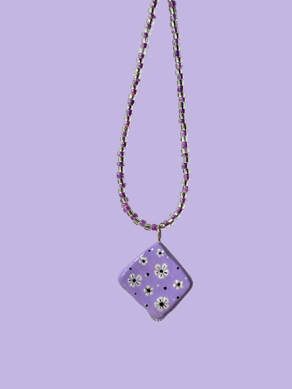 bloomin’ necklace *double sided*