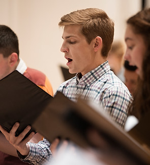 Choir Singing Together