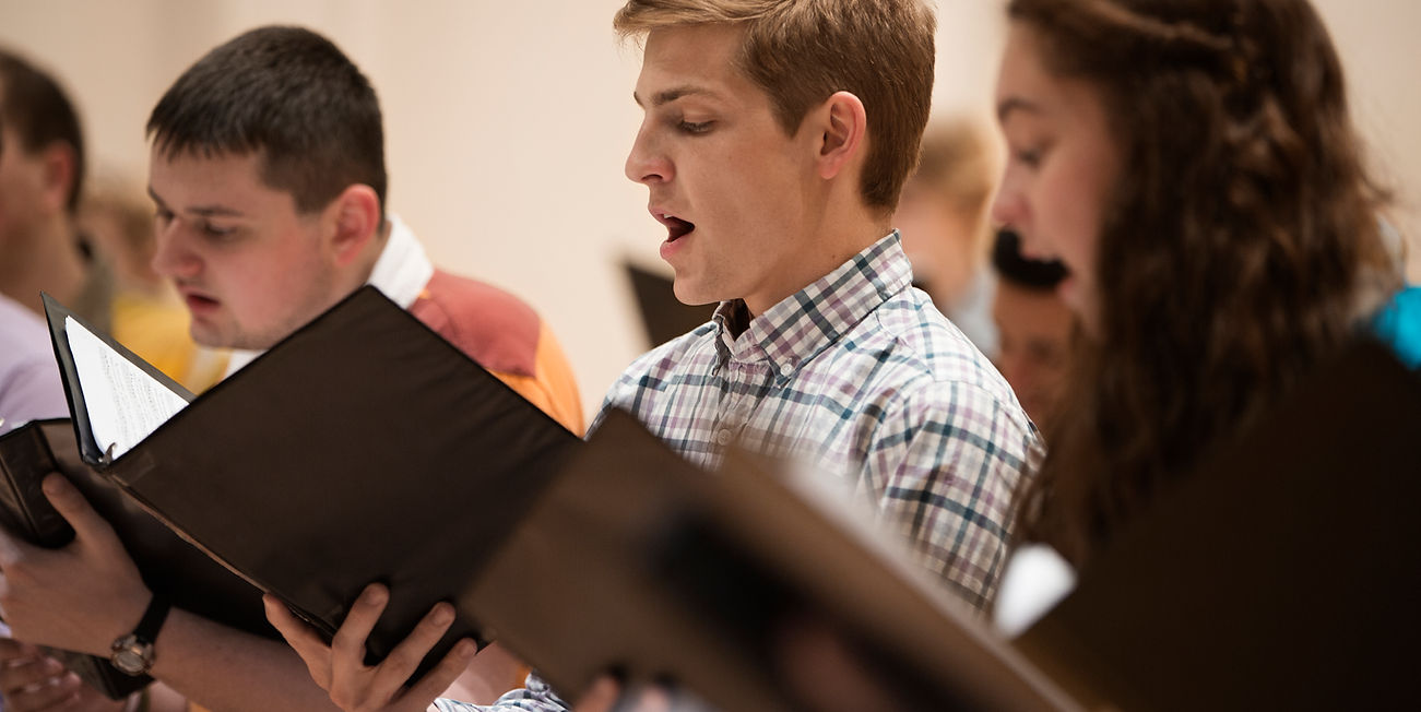 Choir Singing Together