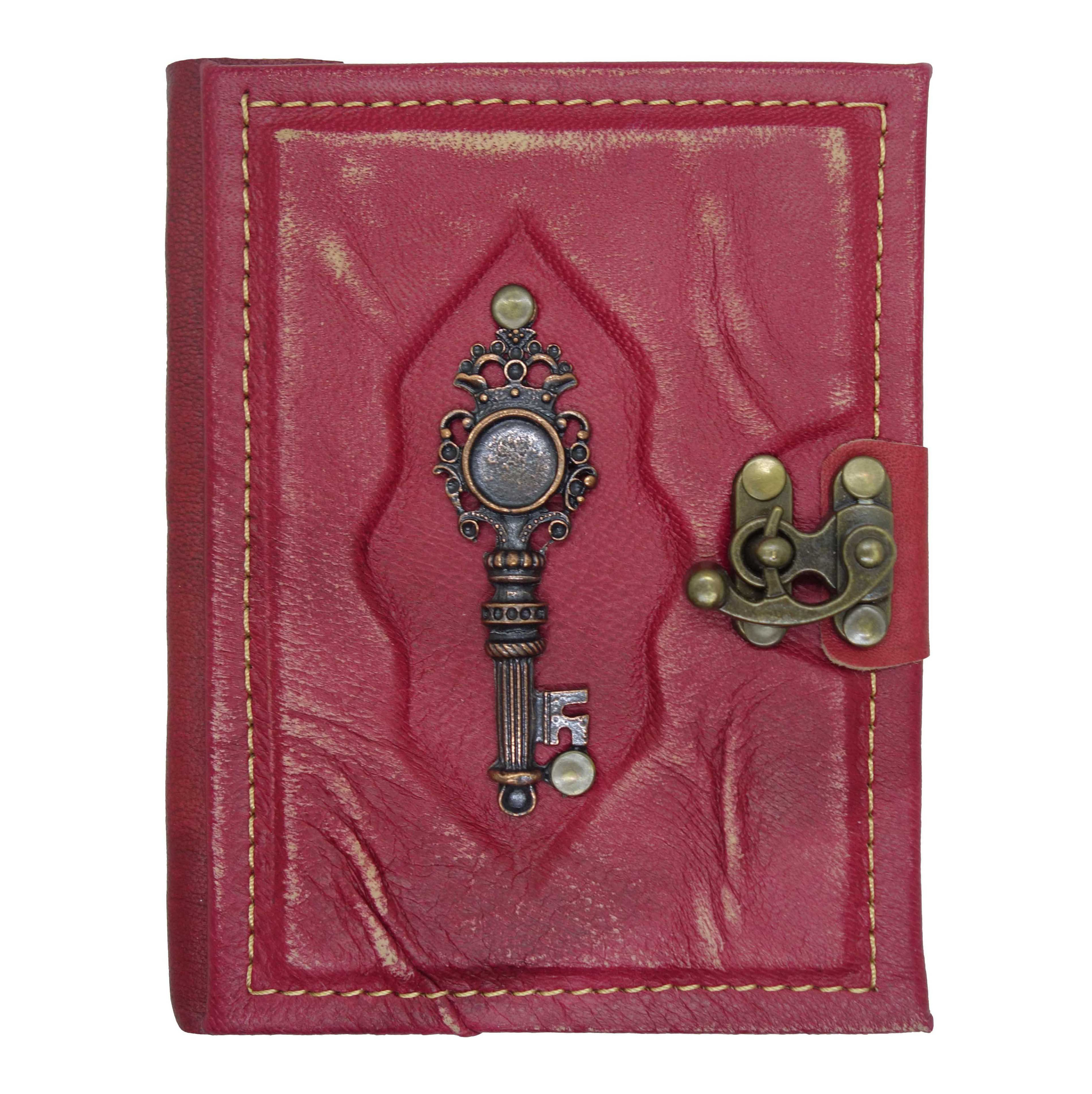 Notopelle Sihirli Anahtar Figürlü Deri Defter