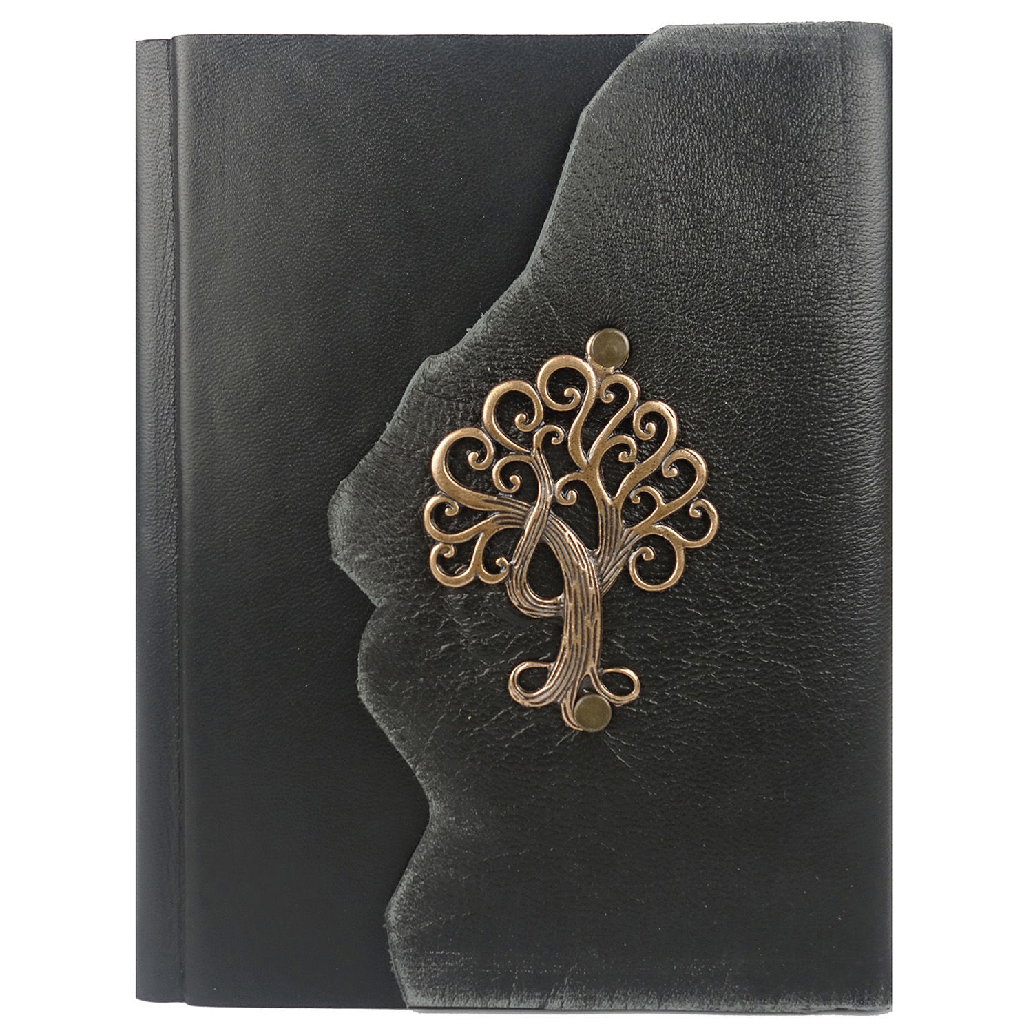 Notopelle Dilek Ağacı Figürlü Mıknatıslı Deri Defter