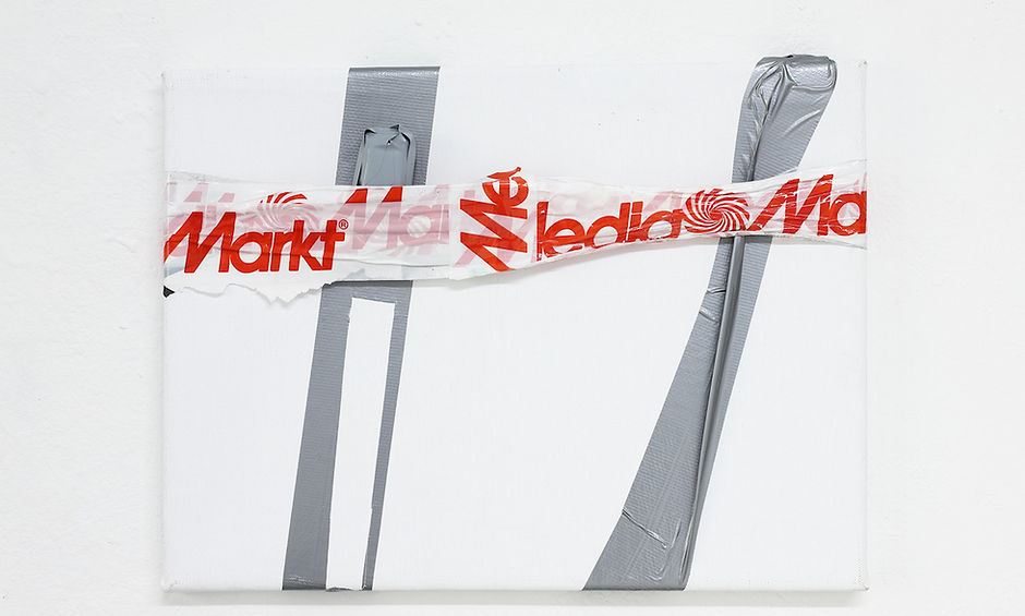 _Electonic reverse_ web, 2024, tape on canvas, toy car, 30x40x5cm, IMG_9192.jpg
