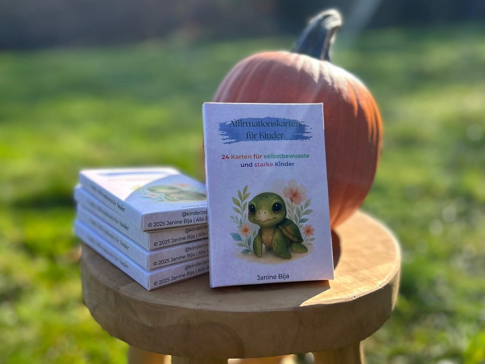 Affirmationskartenset für Kinder