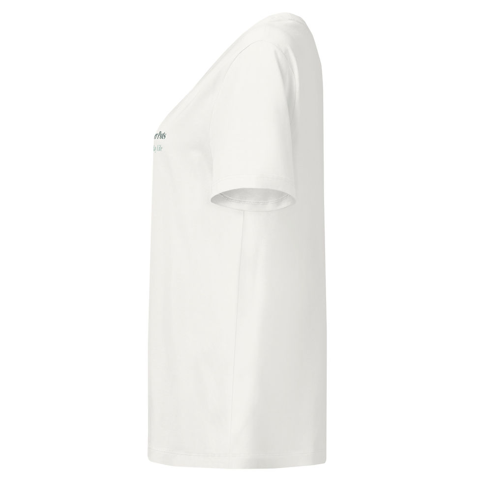 Thumbnail: Women’s organic ribbed neck t-shirt