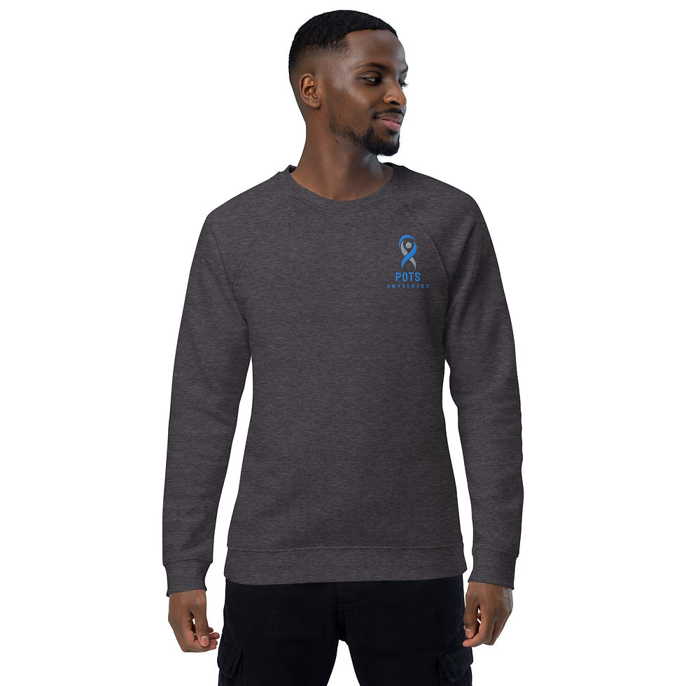 Thumbnail: Unisex organic raglan sweatshirt