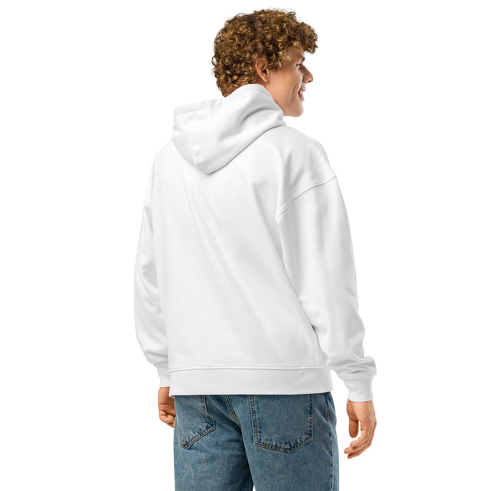Thumbnail: Unisex organic relaxed hoodie
