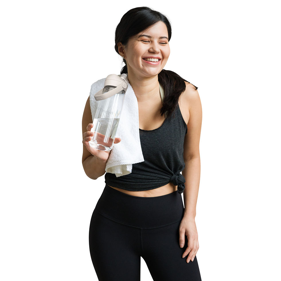 Thumbnail: Flip straw water bottle