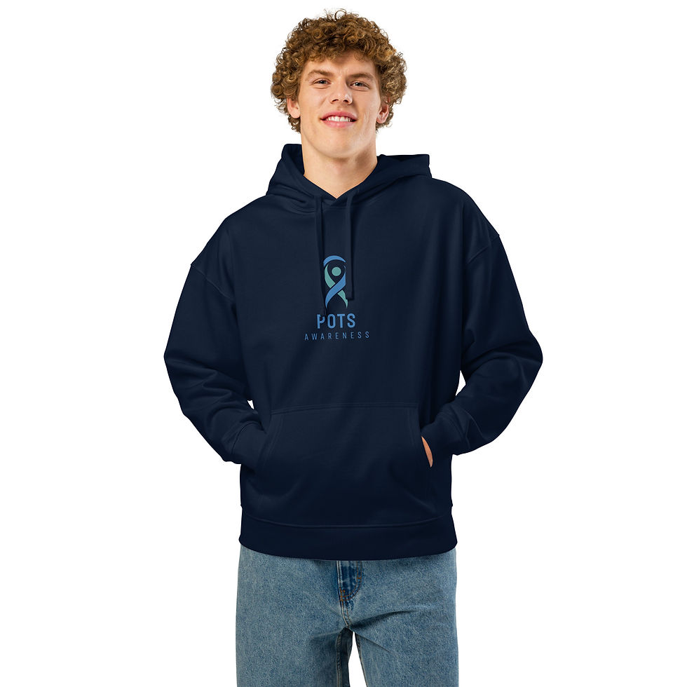 Thumbnail: Unisex organic relaxed hoodie
