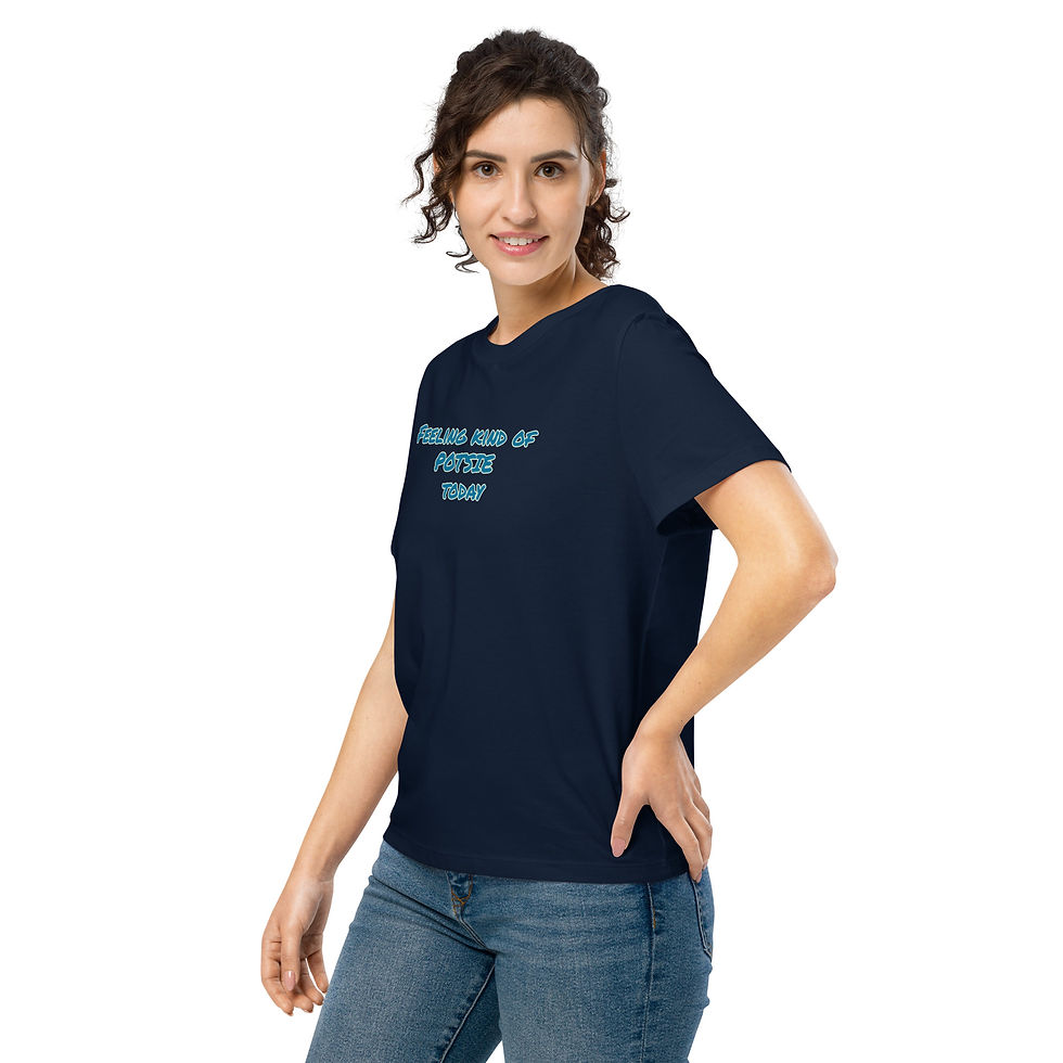 Thumbnail: Women’s organic ribbed neck t-shirt
