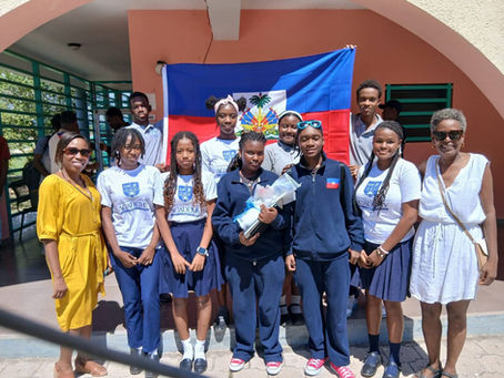 Haïti-Éducation: L'ICA à accueillir chaleureusement les jeunes Haïtiens de retour du concours de robotique en Corée du Sud