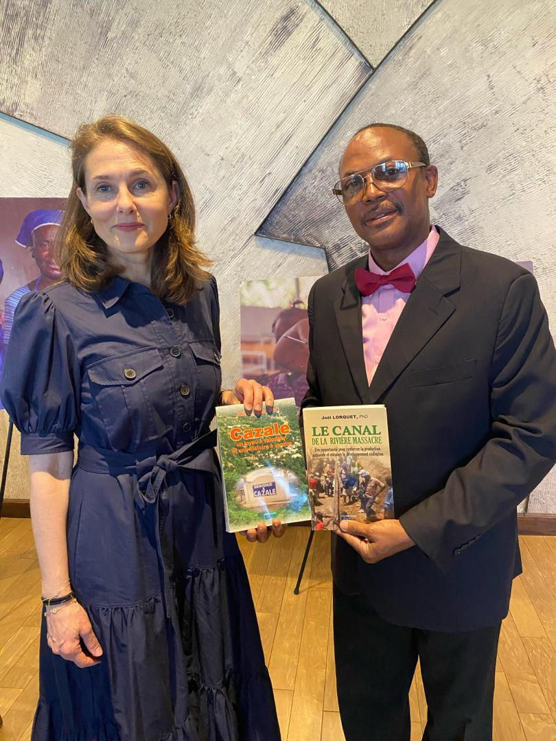 Société: Dr Joël Lorquet échange avec la princesse Sarah Zeid autour des enjeux humanitaires en Haïti