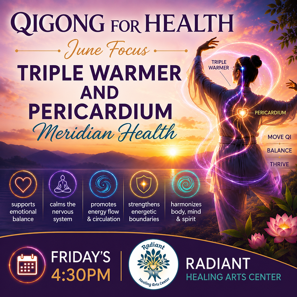 Qigong for Health:Triple Warmer & Pericardium Meridian Health