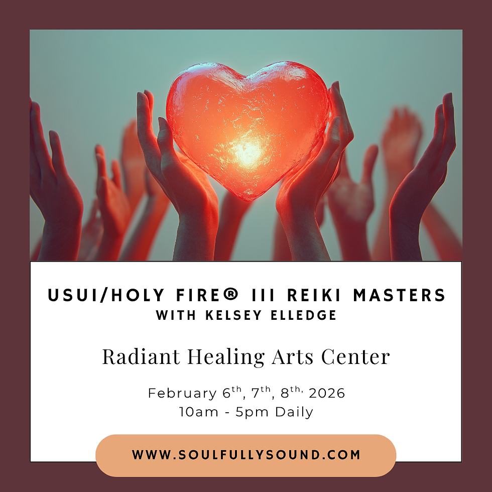  Usui/Holy Fire® III Reiki Master Certification