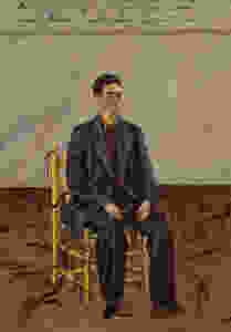 Self Portrait with Cropped Hair, Frida Kahlo