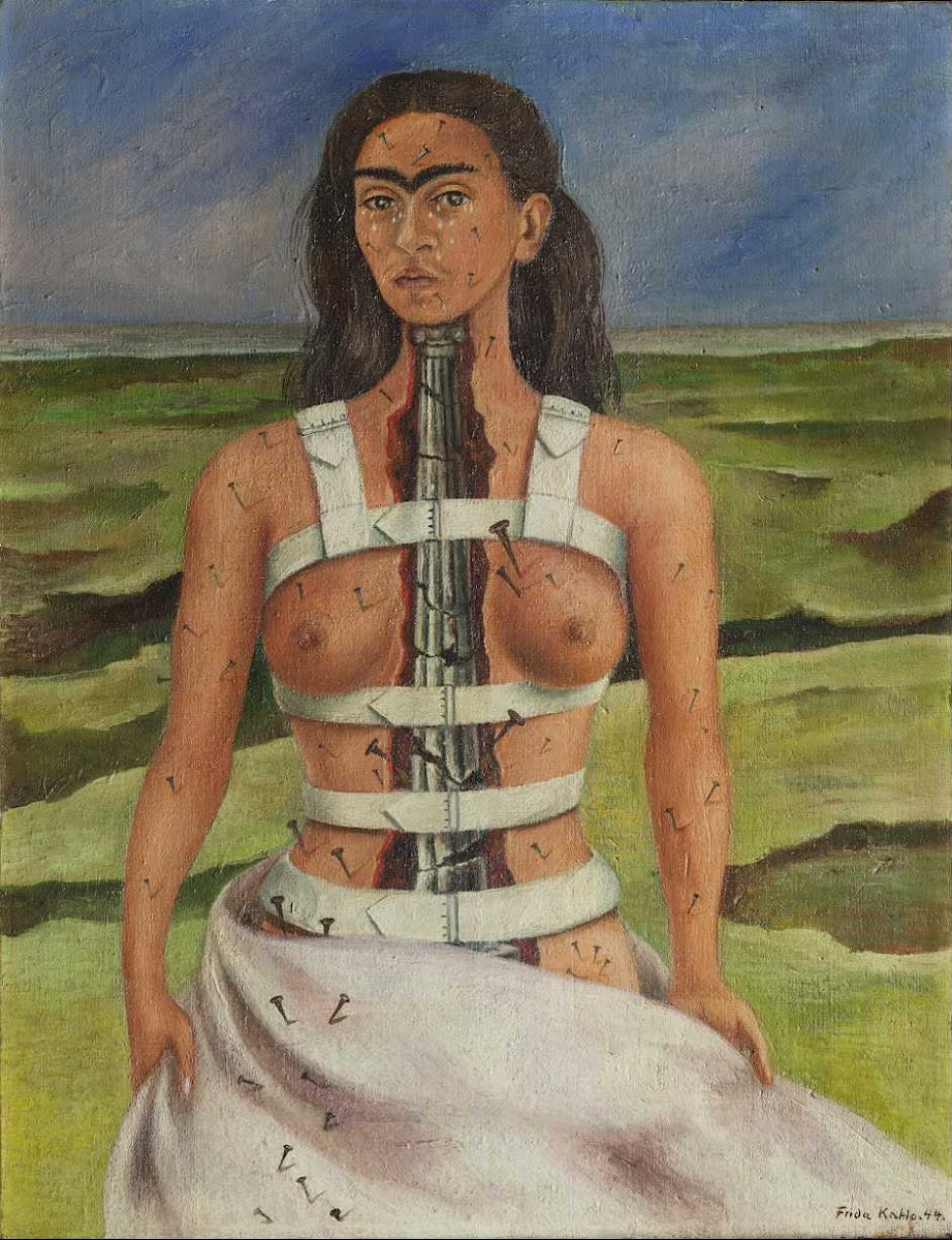 The Broken Column, Firda Kahlo
