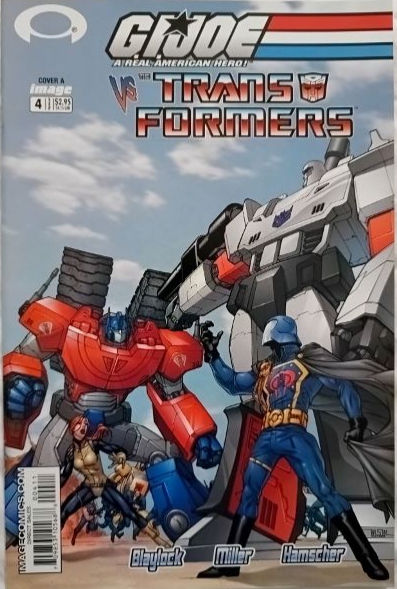 Image Comics G.I. Joe A Real American Hero! Vs The Transformers #4 (2003)