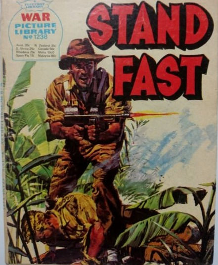 War Picture Library #1238: 'Stand Fast' (1976)