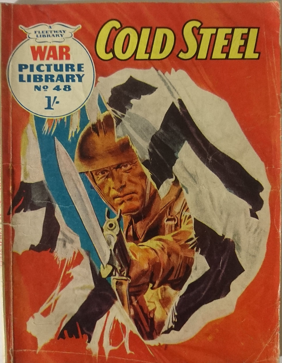 Miniature : War Picture Library #48: 'Cold Steel' (1960)