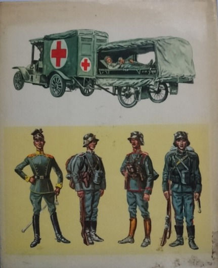 Миниатюра: Arms and Uniforms of WWI- 2 book set (1970) By Liliane & Fred Funcken