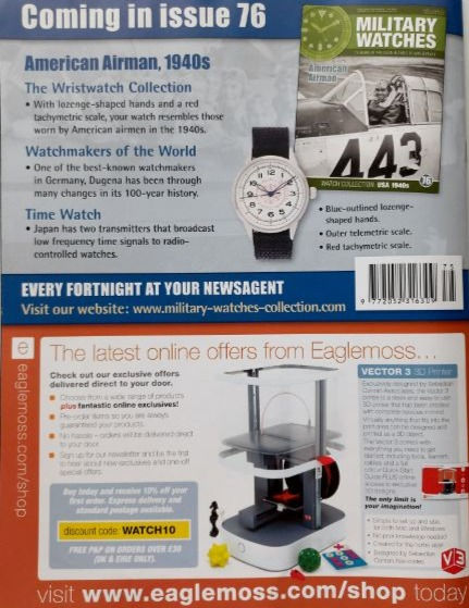 Thumbnail: Military Watches Collection #75 'British Naval Artilleryman' (2017) Magazine