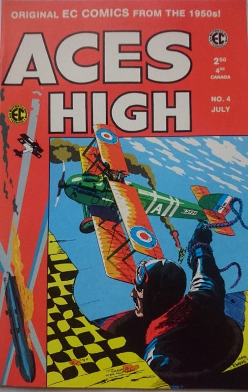 Miniature : Entertaining Comics #1-5 'Aces High Set' (1999)